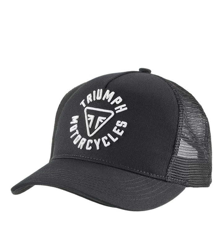 Taylor Embroidered Trucker Cap / Black