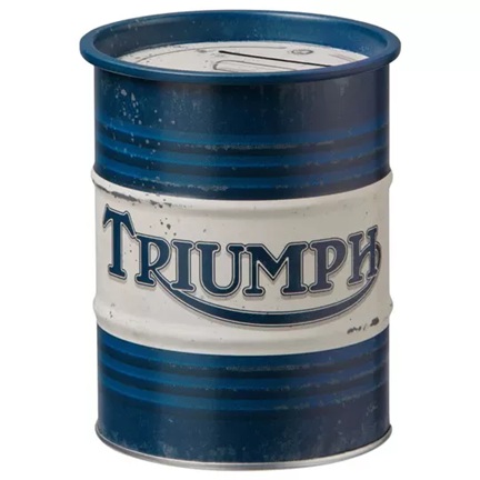 Triumph Oil Barrel Money BoxTriumph Oil Barrel Money Box