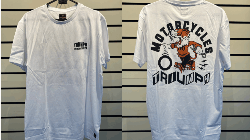 PIT STOP WHITE TEE
