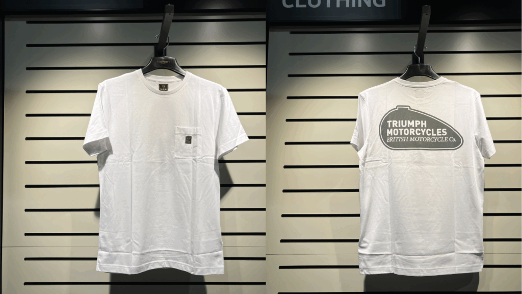 Refuel White Tee