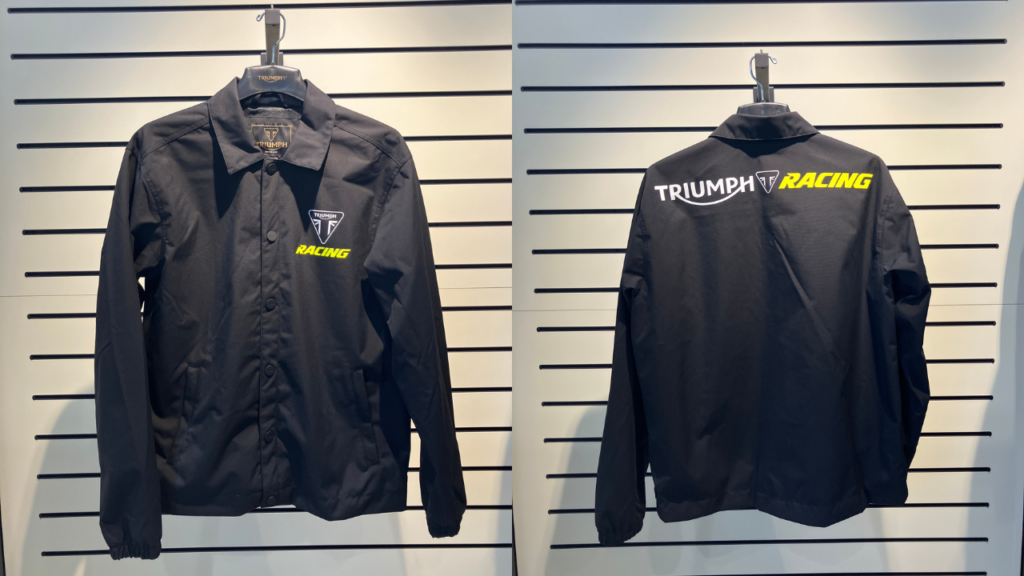 RARCING COACH JACKET-Black/Fluro