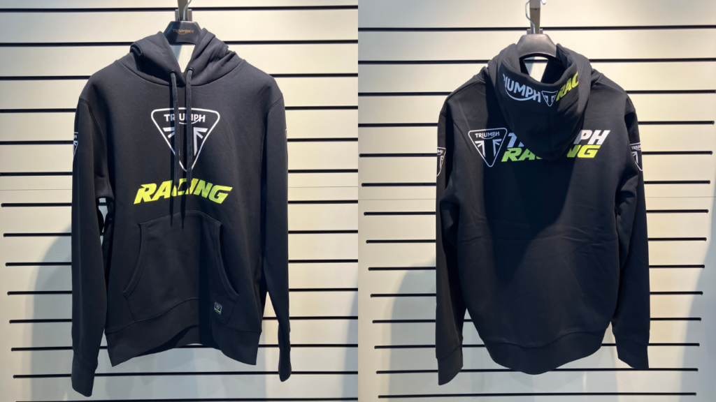 RACING HODDY-BLACK/FLURO