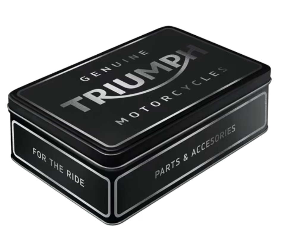 Triumph Flat Tin Box